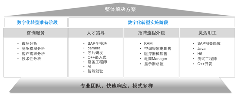凯发K8国际国际人力资源公司的一站式整体人才解决方案